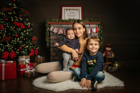 Alba, Sergio y Cloe - Navidad